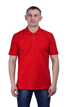 Рубашка-поло красная (инд.заказ)